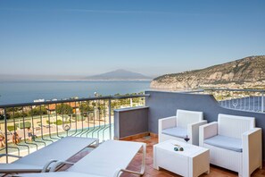 Junior Suite, Balcony | View from room - Art Hotel Gran Paradiso (Sorrento)