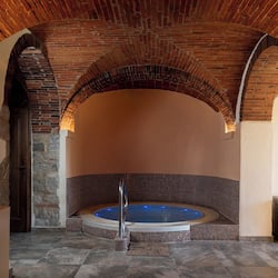 Sauna, boblebad, dampbad, tyrkisk bad/hammam, kropsbehandlinger