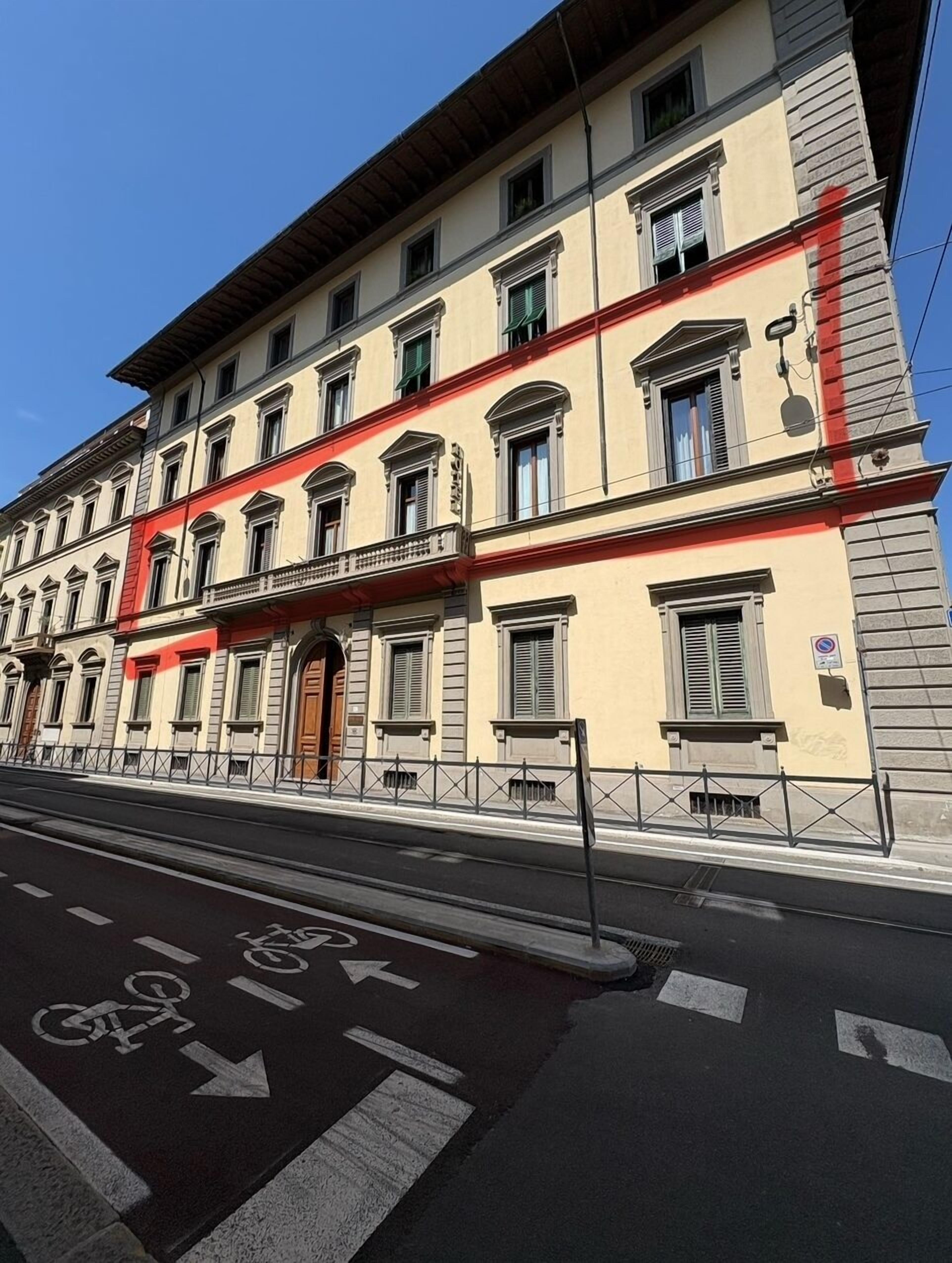Fassade der Unterkunft
