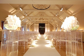 Indoor wedding