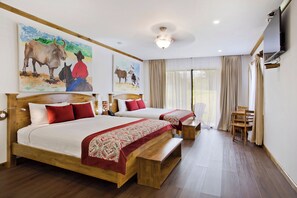 Superior Suite, Mountain View | 1 bedroom, hypo-allergenic bedding, in-room safe, individually decorated