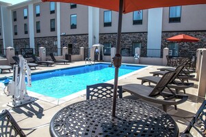 Seasonal outdoor pool