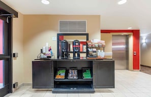 Free daily on-the-go breakfast 
