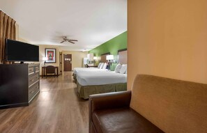 Desk, iron/ironing board, free WiFi, bed sheets