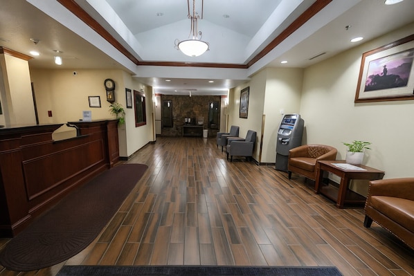 Sala de estar en el lobby