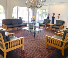 Lobby sitting area