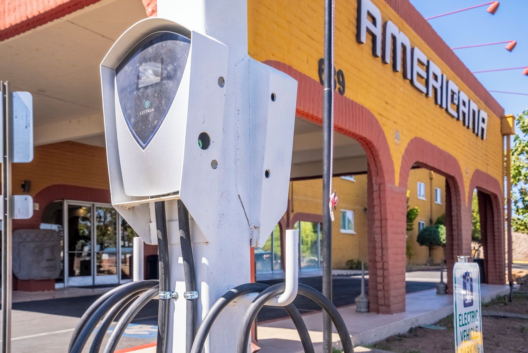 electric vehicle-charging station