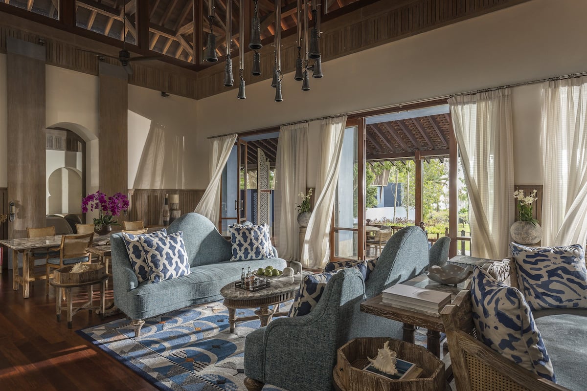 Family Villa, 3 Bedrooms (Garden with Pool) | Living area
