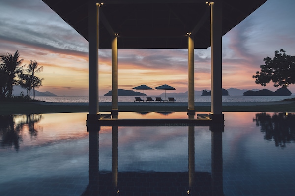 Imperial Three Bedroom Beach Villa with Pool | View from room