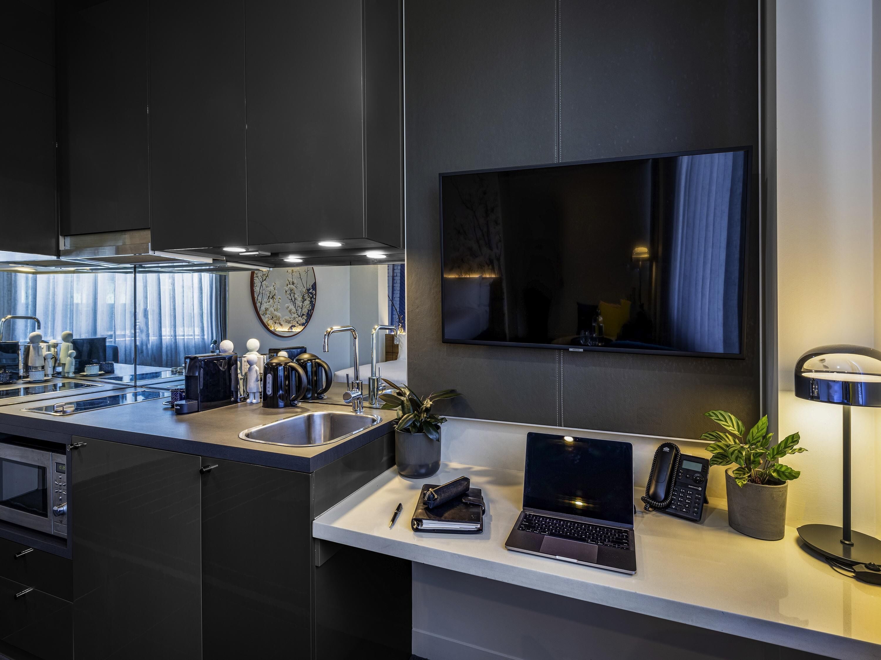 Coffres-forts dans les chambres, bureau