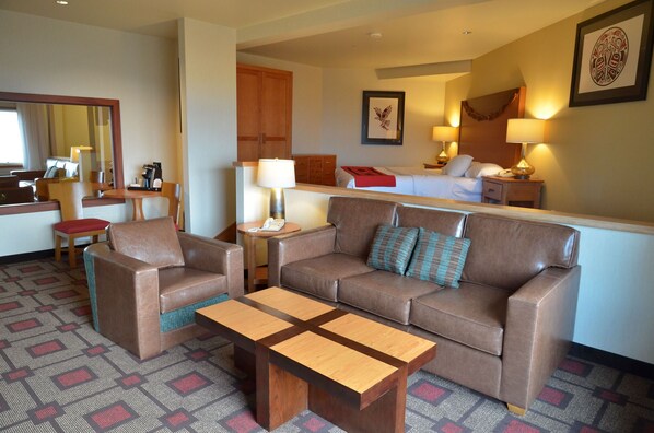 Pillow-top beds, in-room safe, iron/ironing board, free cots/infant beds