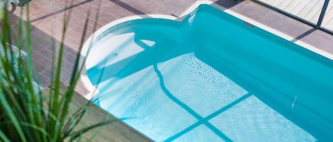 Una piscina techada