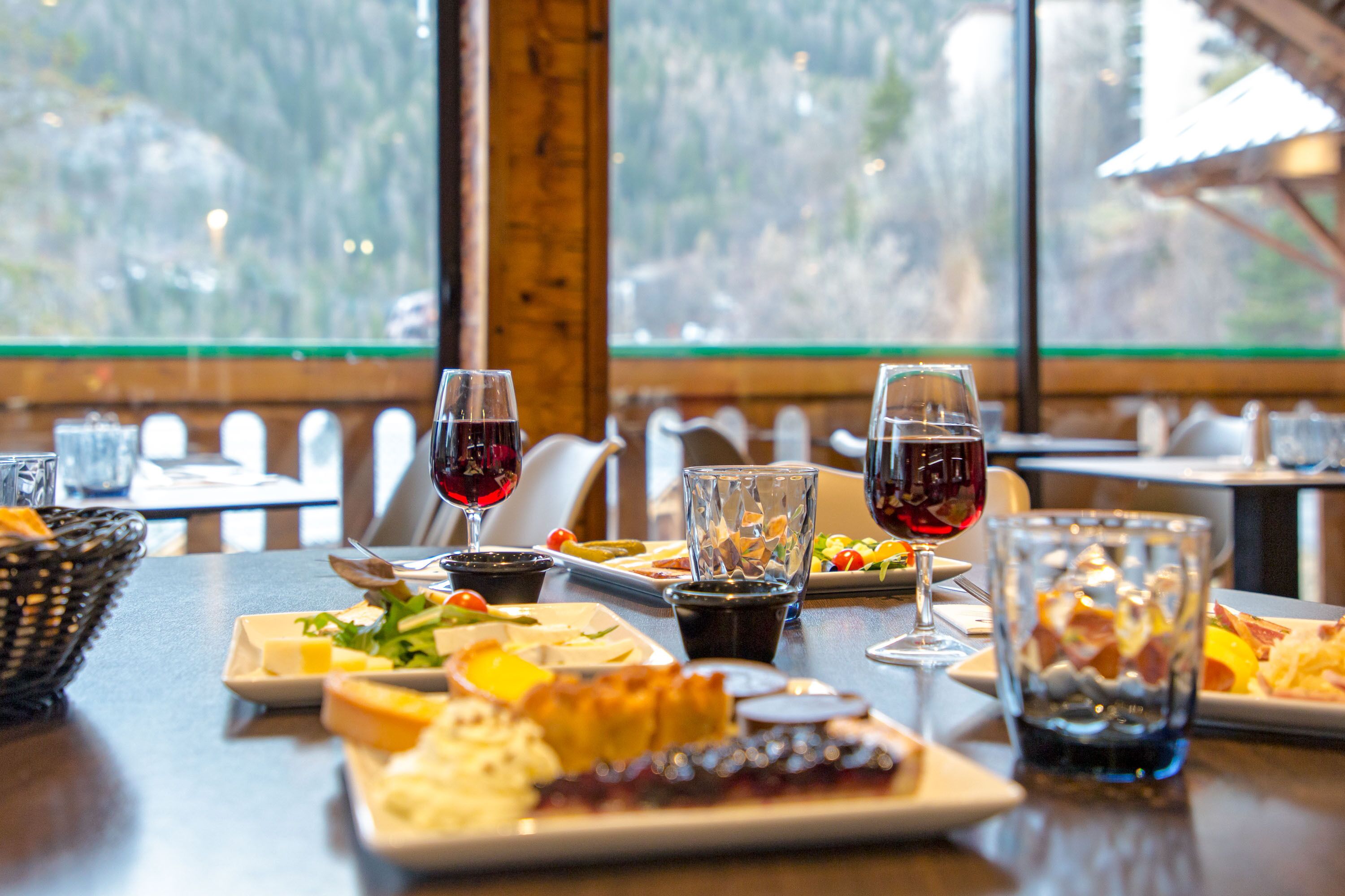 Frühstück und Abendessen