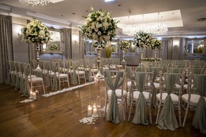Indoor wedding