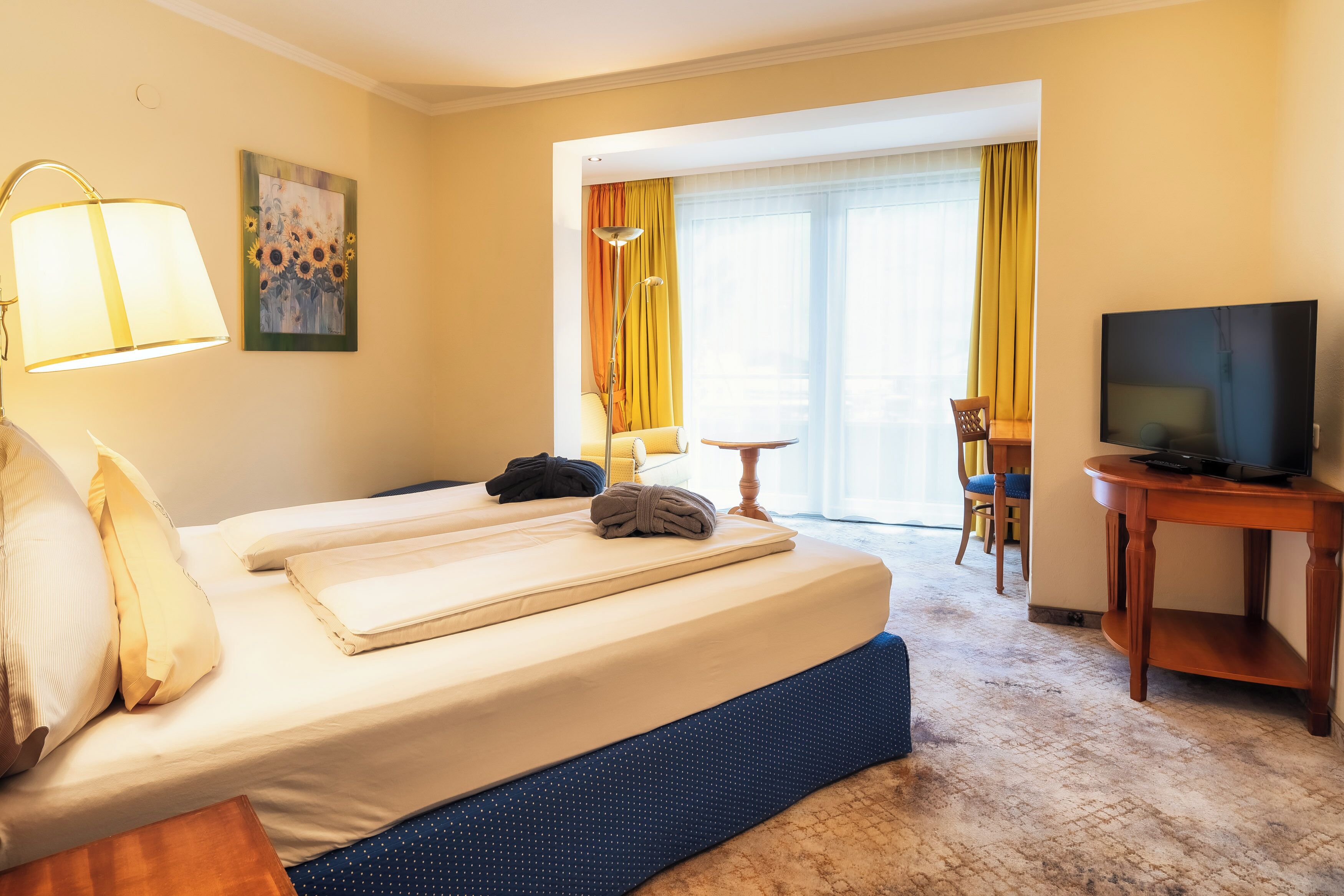 Comfort Double Room | Premium bedding, minibar, in-room safe, individually decorated