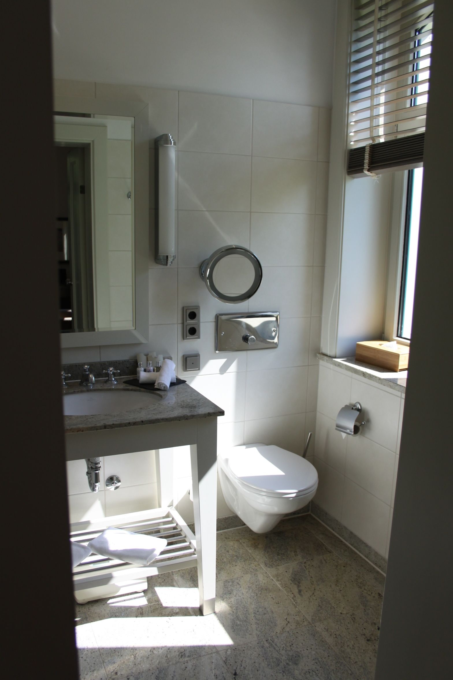 double room | bathroom | rainfall showerhead, designer toiletries, hair dryer, bathrobes