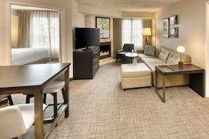 Suite, Multiple Beds | Frette Italian sheets, premium bedding, pillowtop beds - Residence Inn by Marriott Whitby (Whitby)