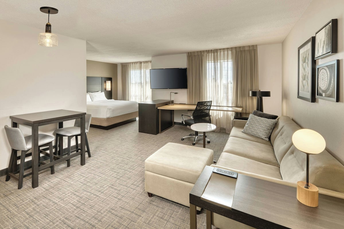 Studio, 1 grand lit et 1 canapé-lit | 1 chambre, draps italiens de Frette, literie de qualité