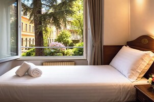 Chambre Simple | Draps italiens Frette, literie de qualité supérieure