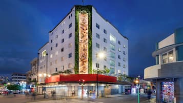 Front of property – evening/night