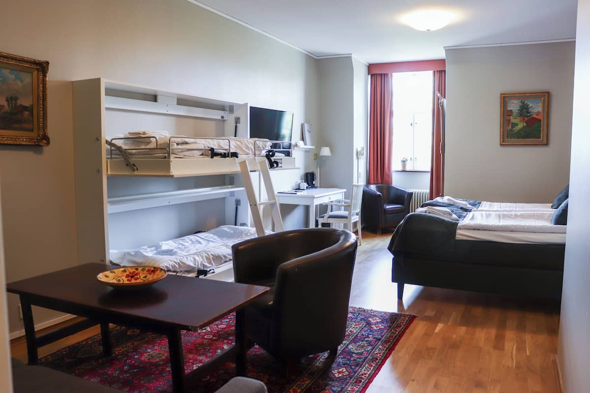 Family Room | 1 bilik tidur, peralatan tempat tidur hipoalergenik, gebar bulu kapas
