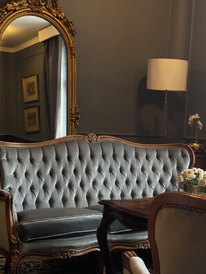 Suite | Hypo-allergenic bedding, down comforters, desk, blackout drapes - Eksjo Stadshotell (Eksjo)