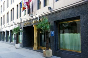 Entrada al alojamiento