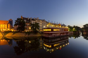 Vue depuis l’hébergement 