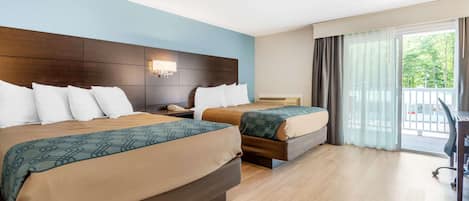 Room, 2 Queen Beds, Non Smoking, Interior Corridor (No Pets)