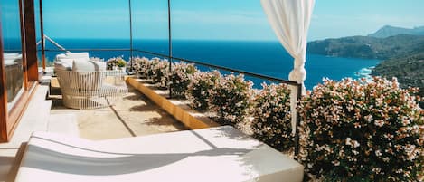 Suite Deluxe, vue mer | Terrasse/Patio