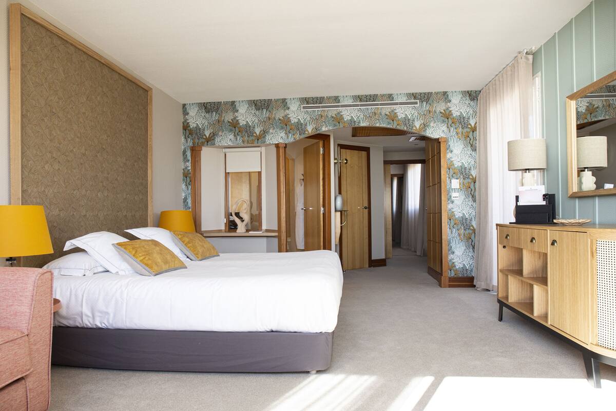 1 kamar tidur, seprai premium, tempat tidur Select Comfort, dan minibar