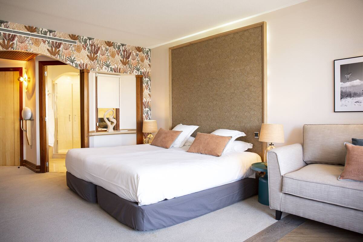 1 kamar tidur, seprai premium, tempat tidur Select Comfort, dan minibar