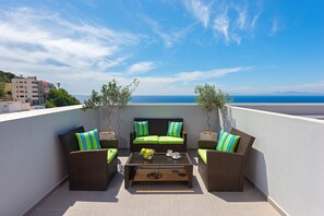 Deluxe Suite, Sea View | View from room - Semiramis City Hotel (Rhodes)
