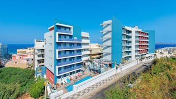 Voorkant van accommodatie