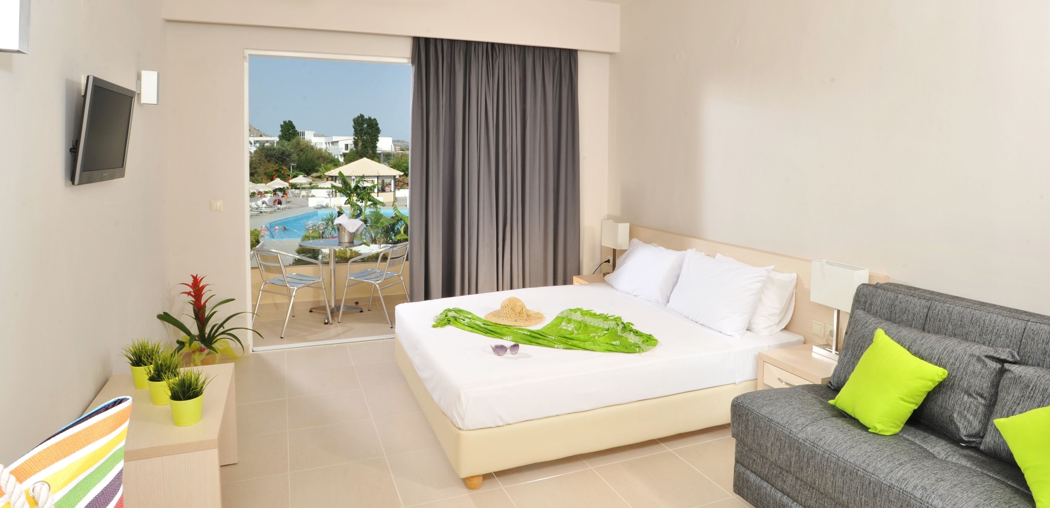 superior double or twin room | view from room