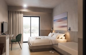 Deluxe Superior Room | Desk, iron/ironing board, free cribs/infant beds, free WiFi - Olive Garden Hotel (Rhodes)