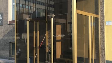 Entrada al alojamiento