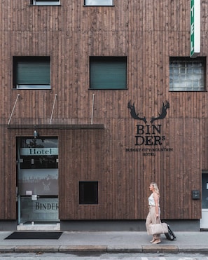 Façade de l’hébergement