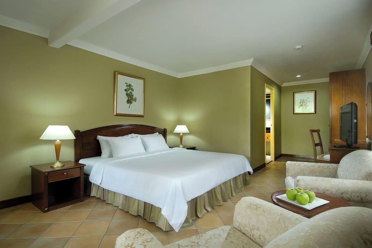 In-room safe, desk, iron/ironing board, free cots/infant beds
