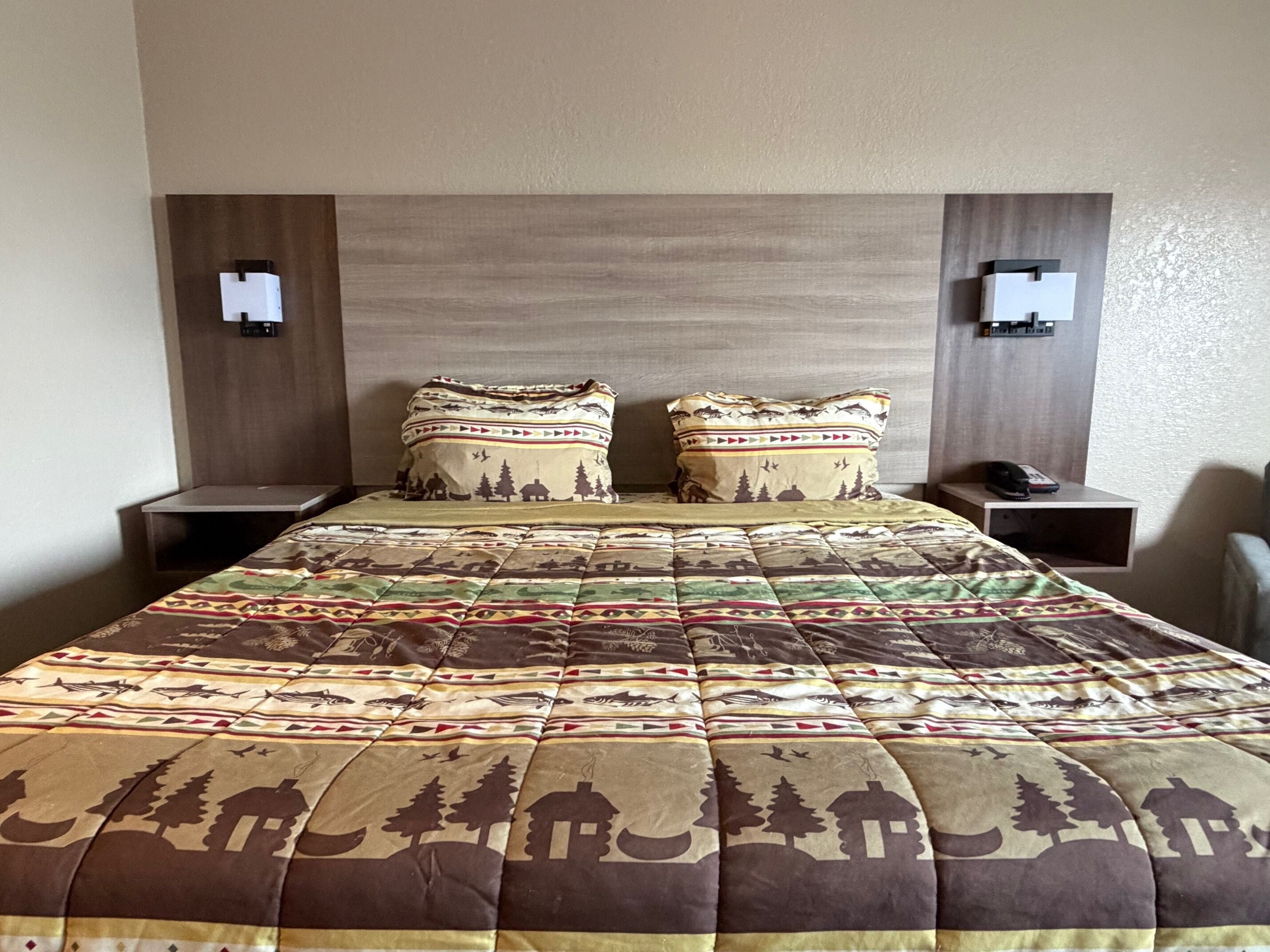 Standard Room, 1 King Bed, Non Smoking | In-room safe, desk, blackout drapes, iron/ironing board