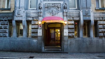 Fassade der Unterkunft