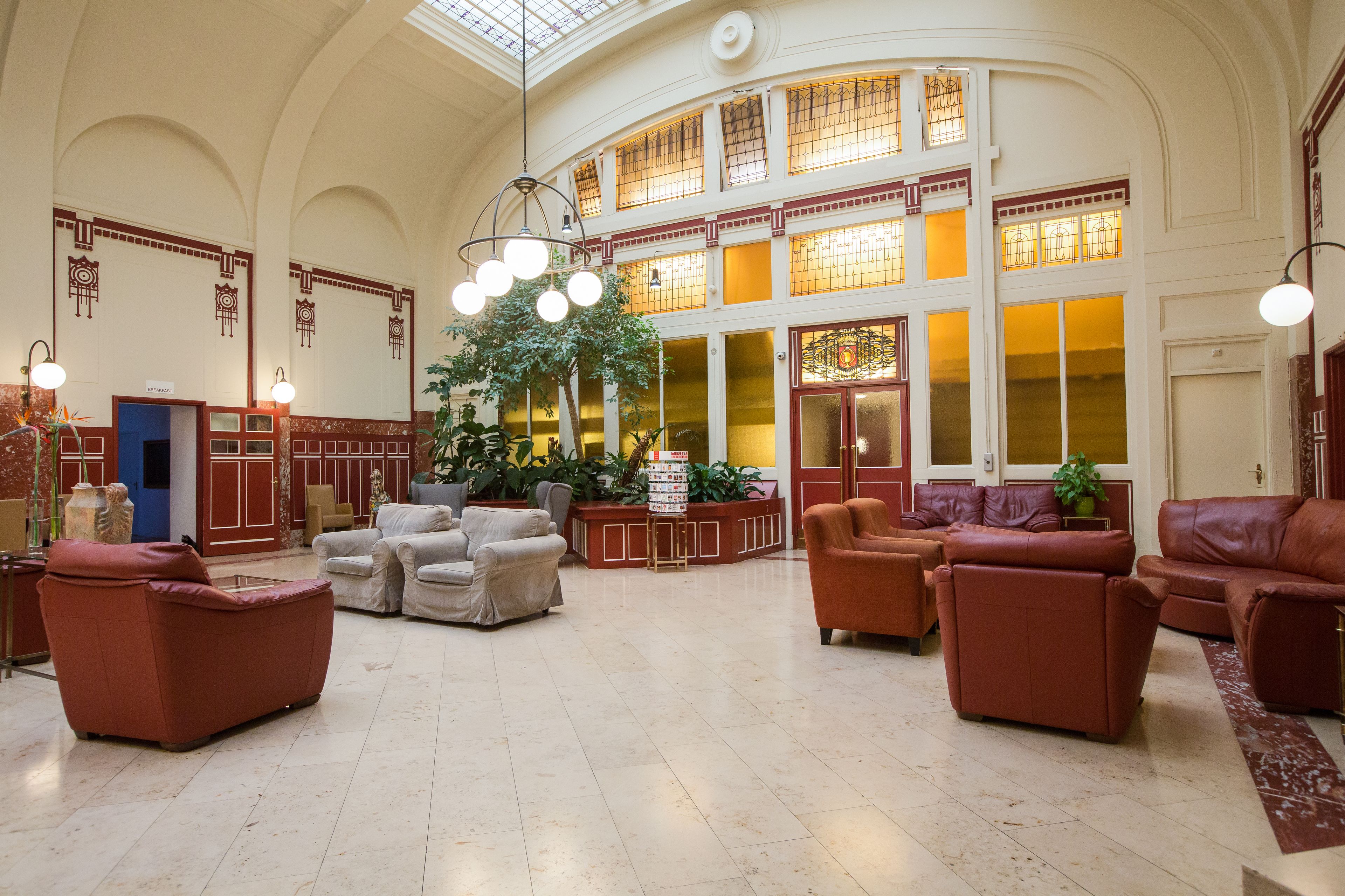 Zona de estar del vestíbulo