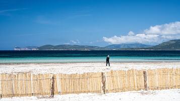 Beach nearby, white sand