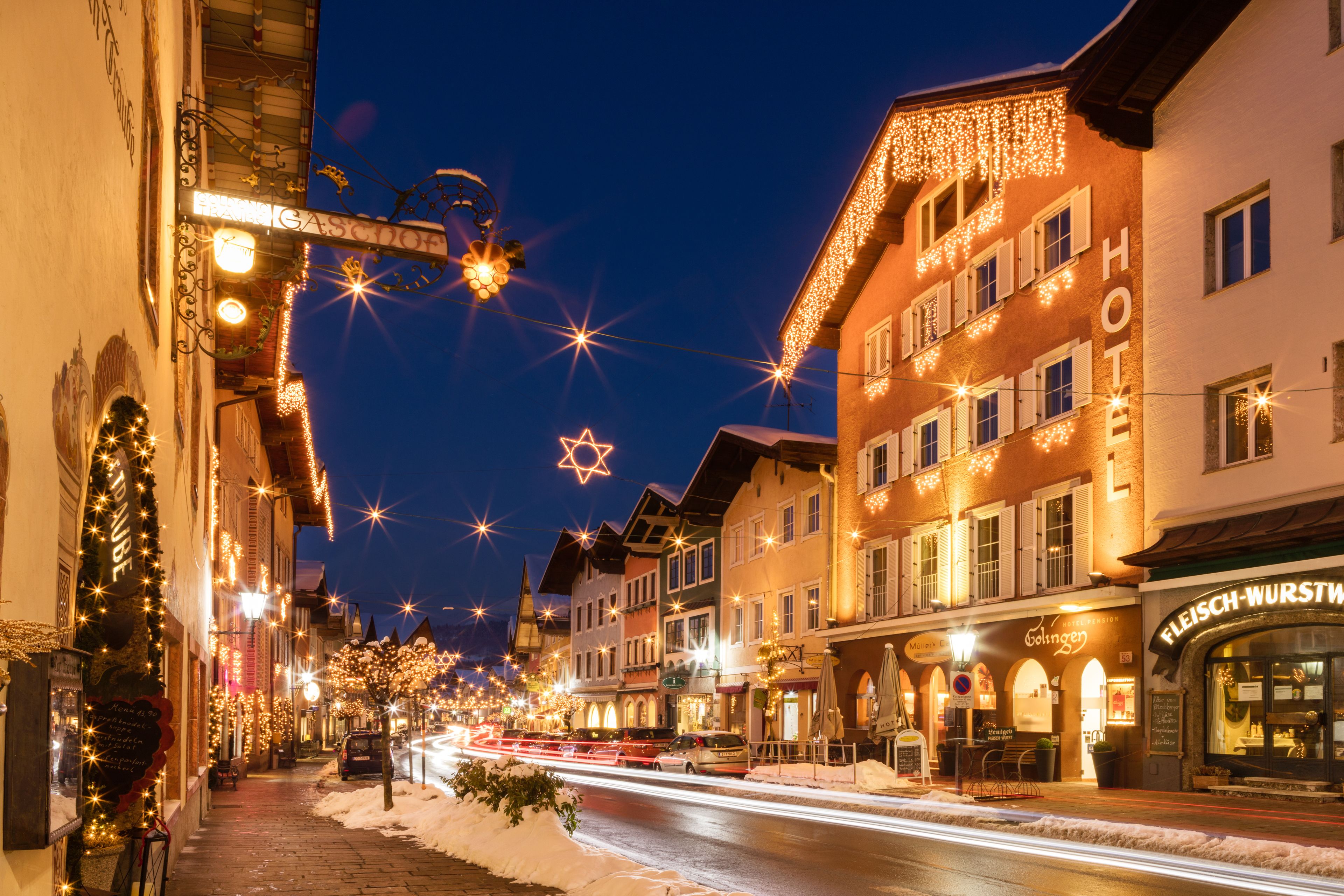 front of property – evening/night