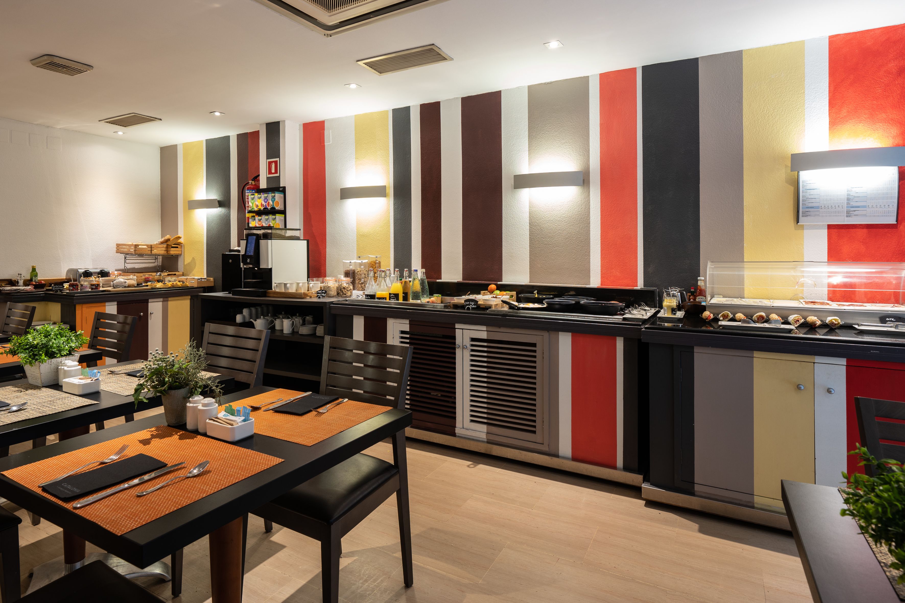 daily buffet breakfast (eur 17 per person)