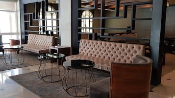 Sala de estar en el lobby