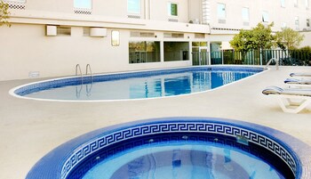 Seasonal outdoor pool