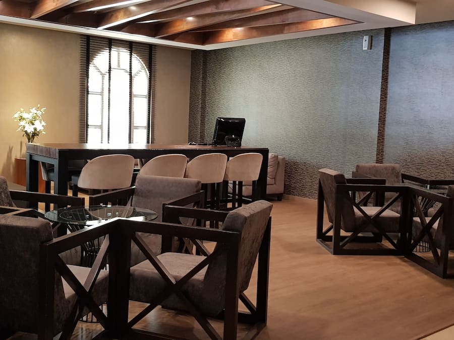 Sala de estar en el lobby