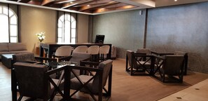 Zona de estar del vestíbulo