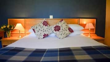 Premium bedding, individually decorated, individually furnished, desk